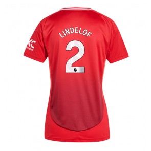 Manchester United Victor Lindelof #2 Hemmatröja Dam 2024-25 Kortärmad